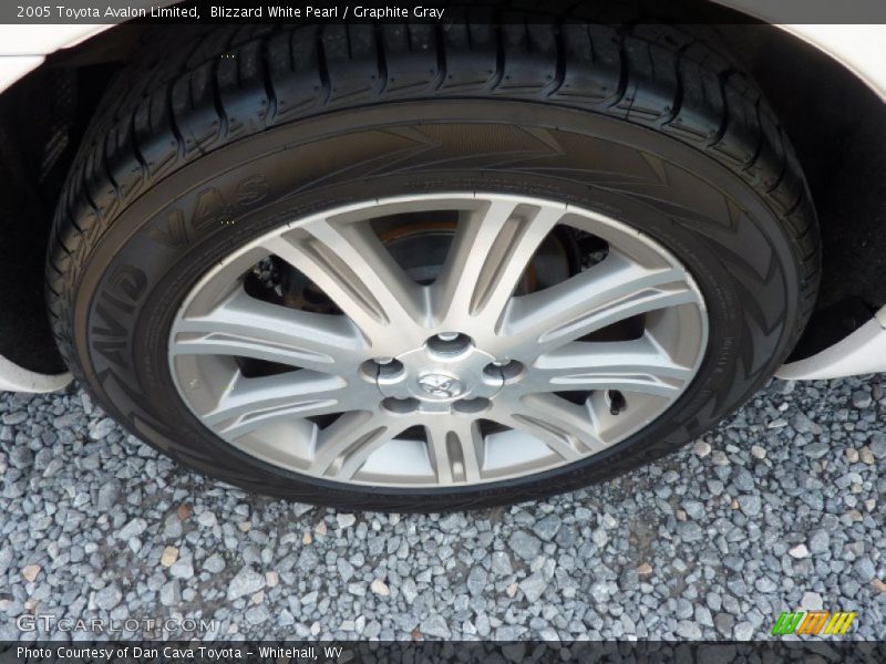Blizzard White Pearl / Graphite Gray 2005 Toyota Avalon Limited