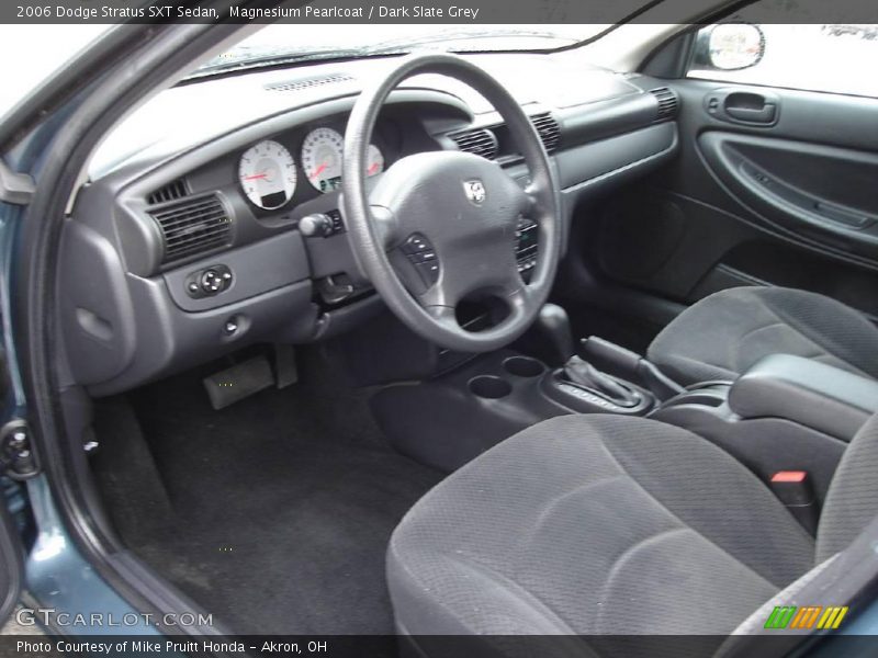 Magnesium Pearlcoat / Dark Slate Grey 2006 Dodge Stratus SXT Sedan