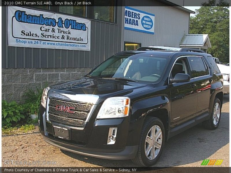 Onyx Black / Jet Black 2010 GMC Terrain SLE AWD