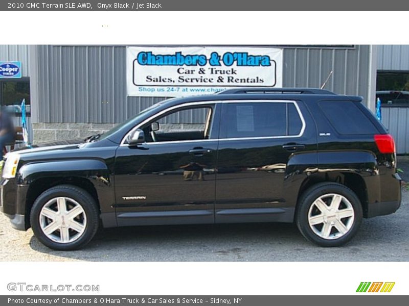 Onyx Black / Jet Black 2010 GMC Terrain SLE AWD