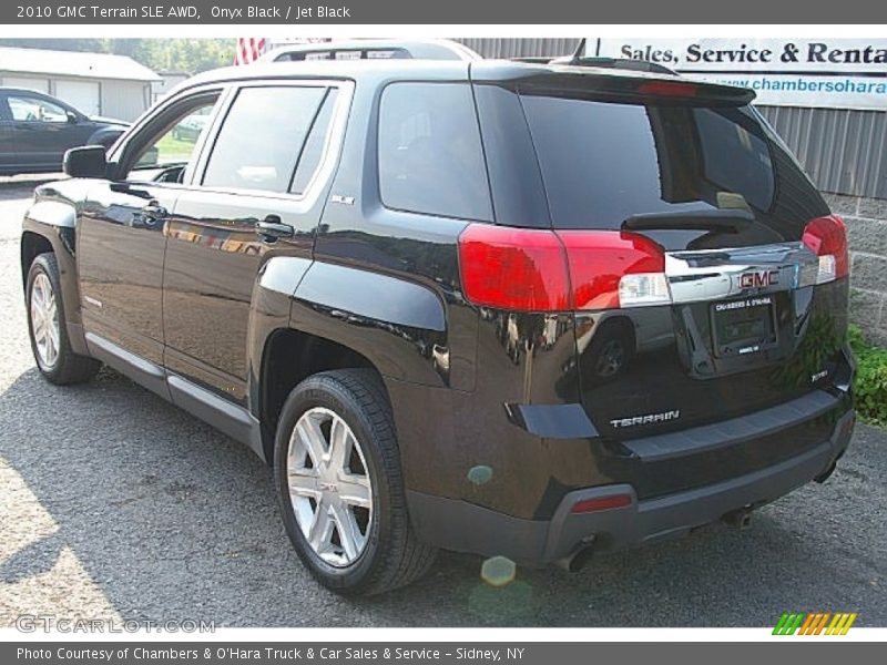 Onyx Black / Jet Black 2010 GMC Terrain SLE AWD