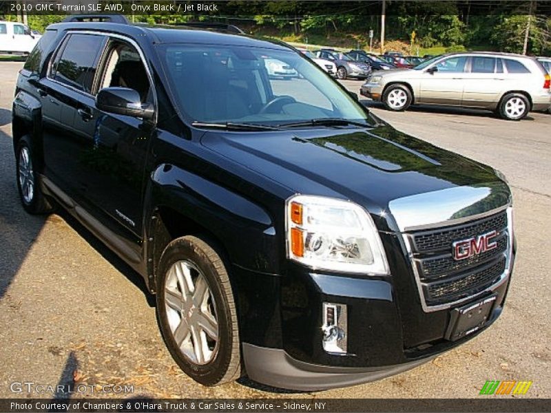 Onyx Black / Jet Black 2010 GMC Terrain SLE AWD