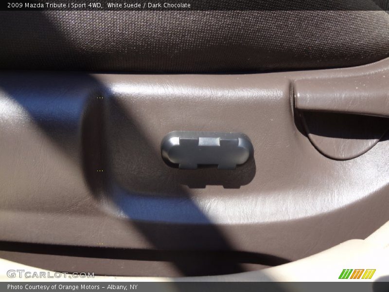 White Suede / Dark Chocolate 2009 Mazda Tribute i Sport 4WD