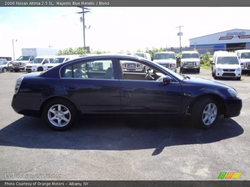 Majestic Blue Metallic / Blond 2006 Nissan Altima 2.5 SL