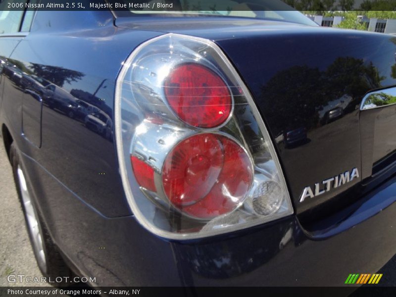 Majestic Blue Metallic / Blond 2006 Nissan Altima 2.5 SL