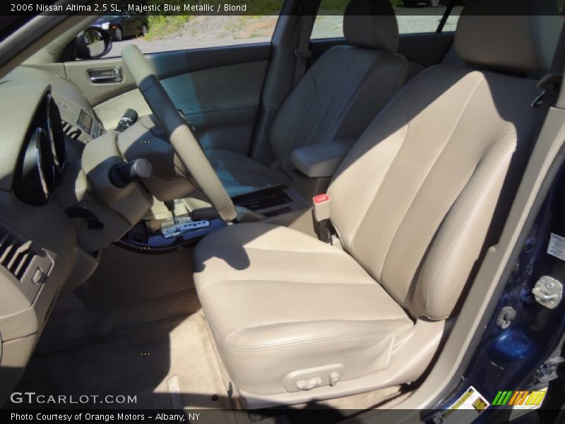 Majestic Blue Metallic / Blond 2006 Nissan Altima 2.5 SL