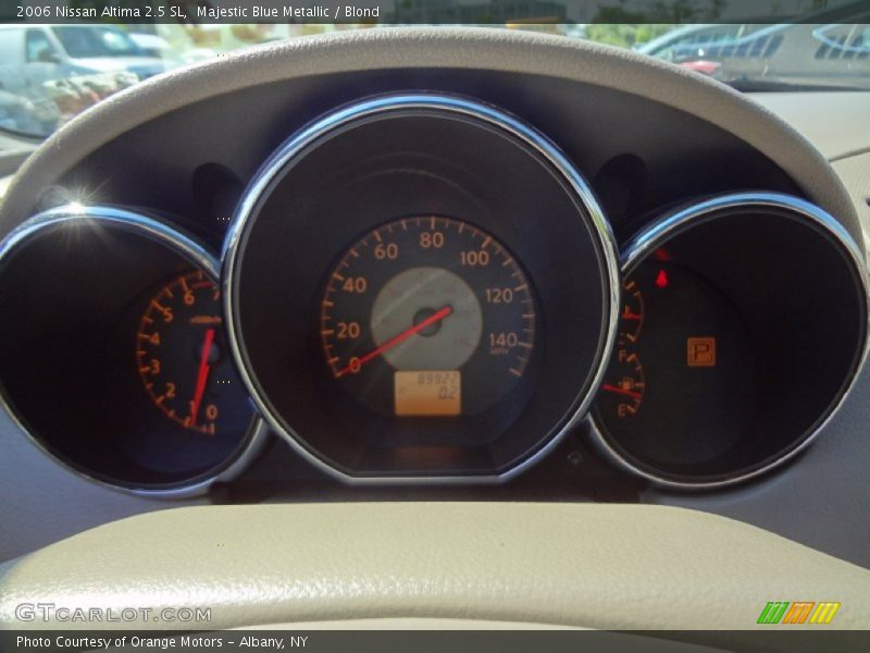 Majestic Blue Metallic / Blond 2006 Nissan Altima 2.5 SL
