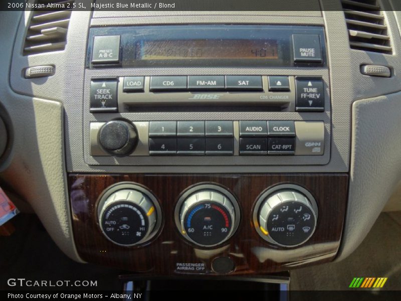 Majestic Blue Metallic / Blond 2006 Nissan Altima 2.5 SL