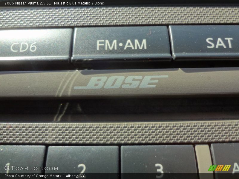 Majestic Blue Metallic / Blond 2006 Nissan Altima 2.5 SL