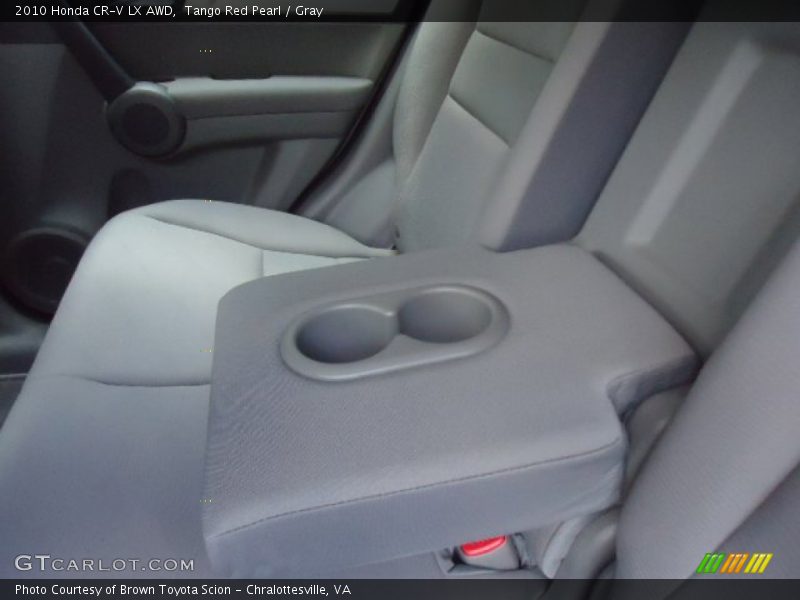 Tango Red Pearl / Gray 2010 Honda CR-V LX AWD