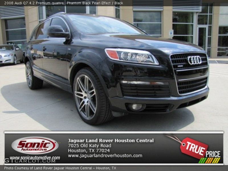 Phantom Black Pearl Effect / Black 2008 Audi Q7 4.2 Premium quattro