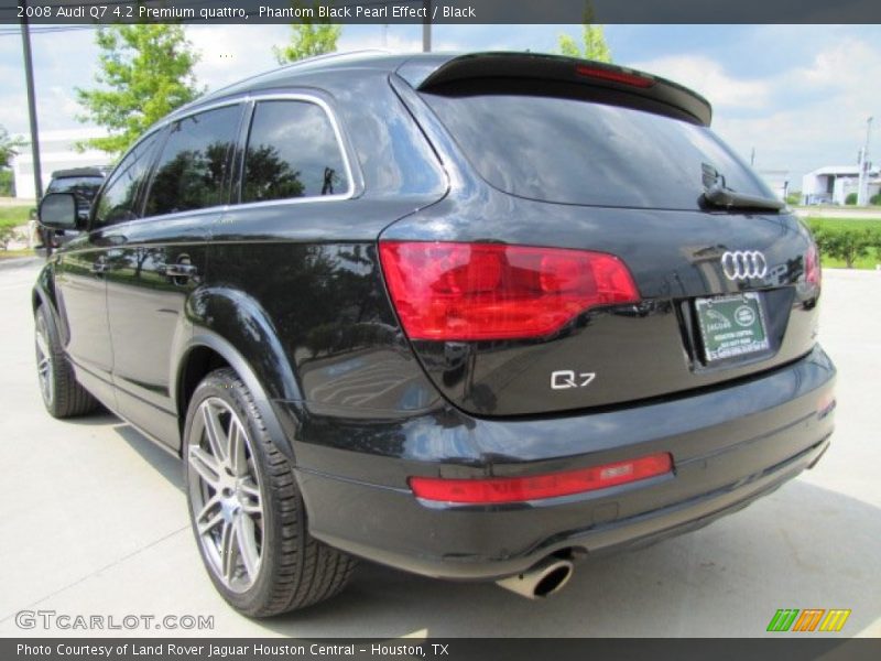 Phantom Black Pearl Effect / Black 2008 Audi Q7 4.2 Premium quattro