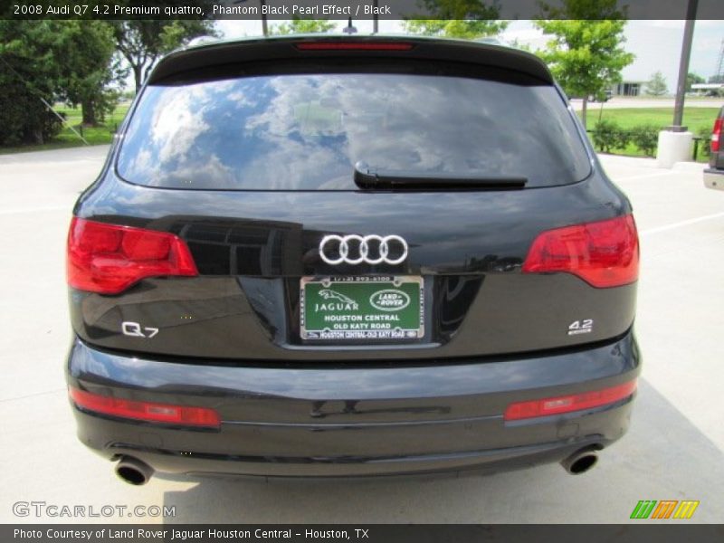 Phantom Black Pearl Effect / Black 2008 Audi Q7 4.2 Premium quattro