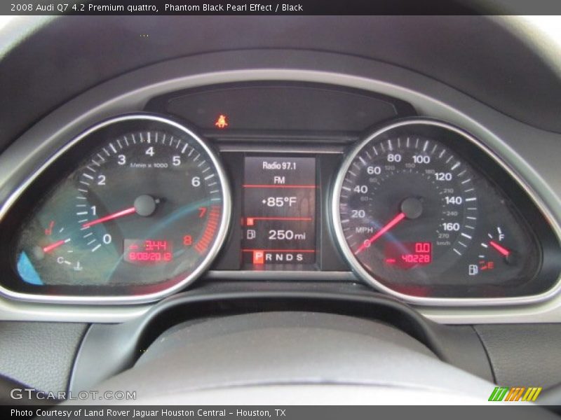  2008 Q7 4.2 Premium quattro 4.2 Premium quattro Gauges