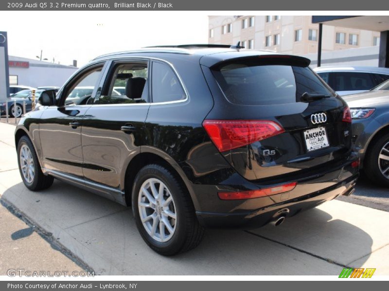 Brilliant Black / Black 2009 Audi Q5 3.2 Premium quattro