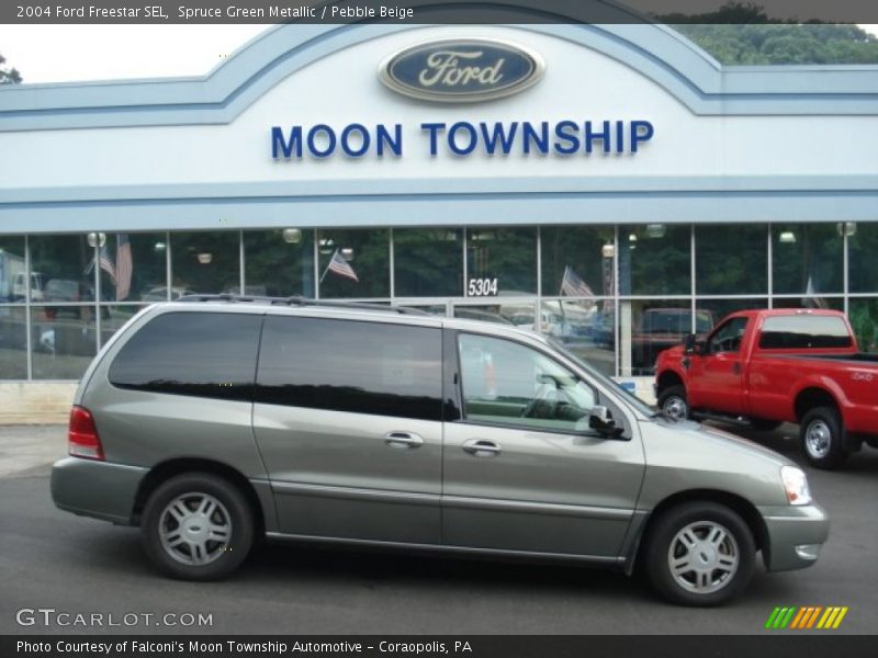 Spruce Green Metallic / Pebble Beige 2004 Ford Freestar SEL