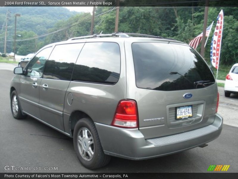 Spruce Green Metallic / Pebble Beige 2004 Ford Freestar SEL
