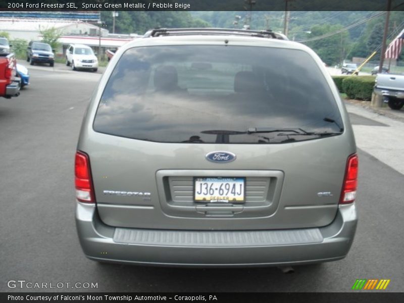 Spruce Green Metallic / Pebble Beige 2004 Ford Freestar SEL