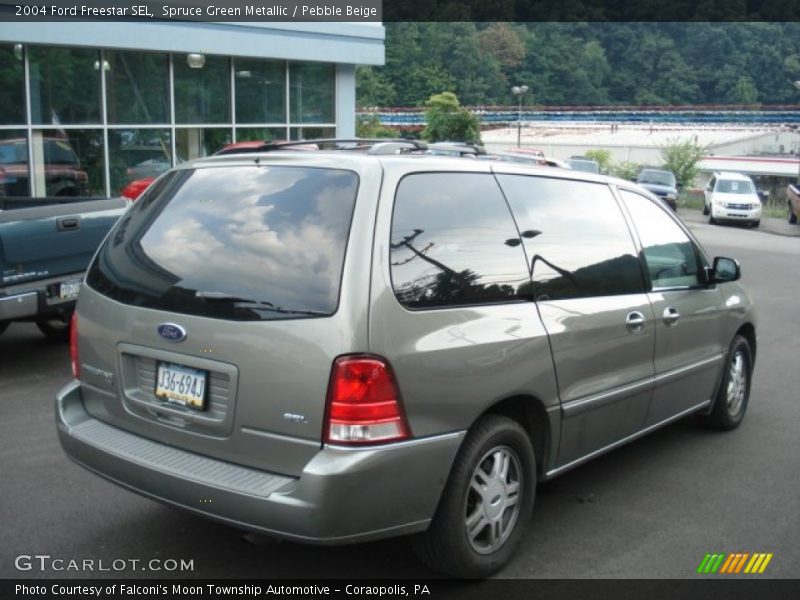Spruce Green Metallic / Pebble Beige 2004 Ford Freestar SEL