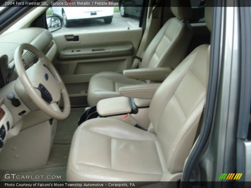 Spruce Green Metallic / Pebble Beige 2004 Ford Freestar SEL