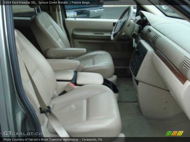 Spruce Green Metallic / Pebble Beige 2004 Ford Freestar SEL