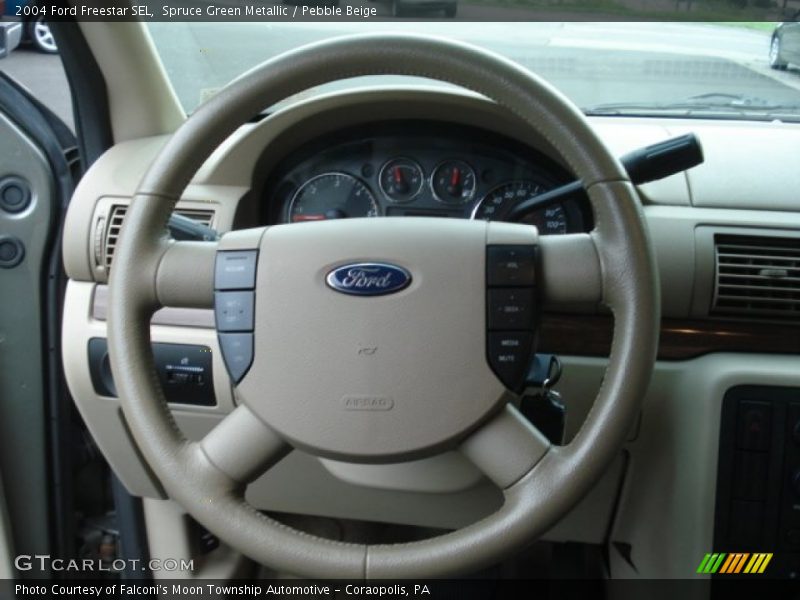 Spruce Green Metallic / Pebble Beige 2004 Ford Freestar SEL