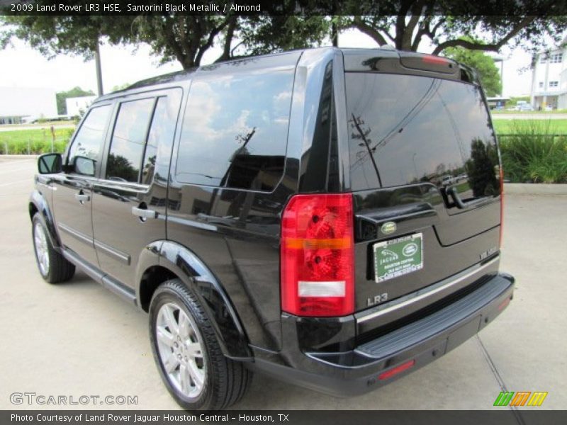 Santorini Black Metallic / Almond 2009 Land Rover LR3 HSE