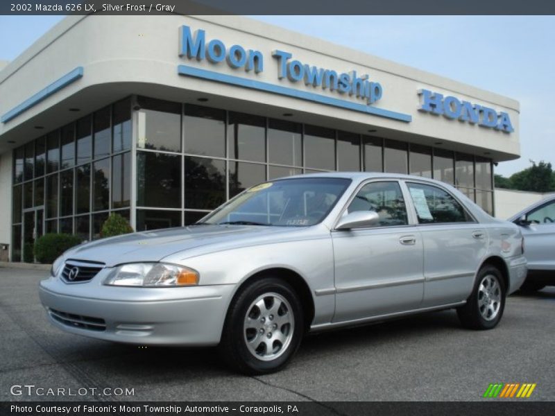 Silver Frost / Gray 2002 Mazda 626 LX
