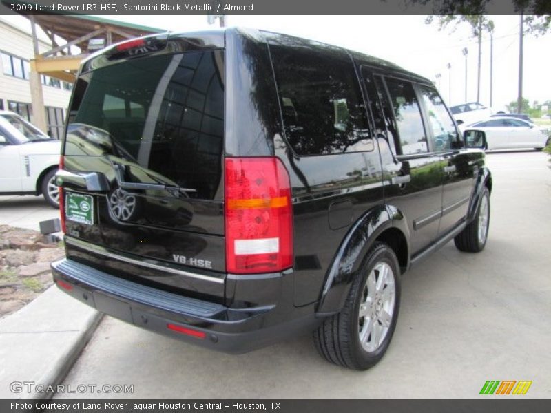 Santorini Black Metallic / Almond 2009 Land Rover LR3 HSE