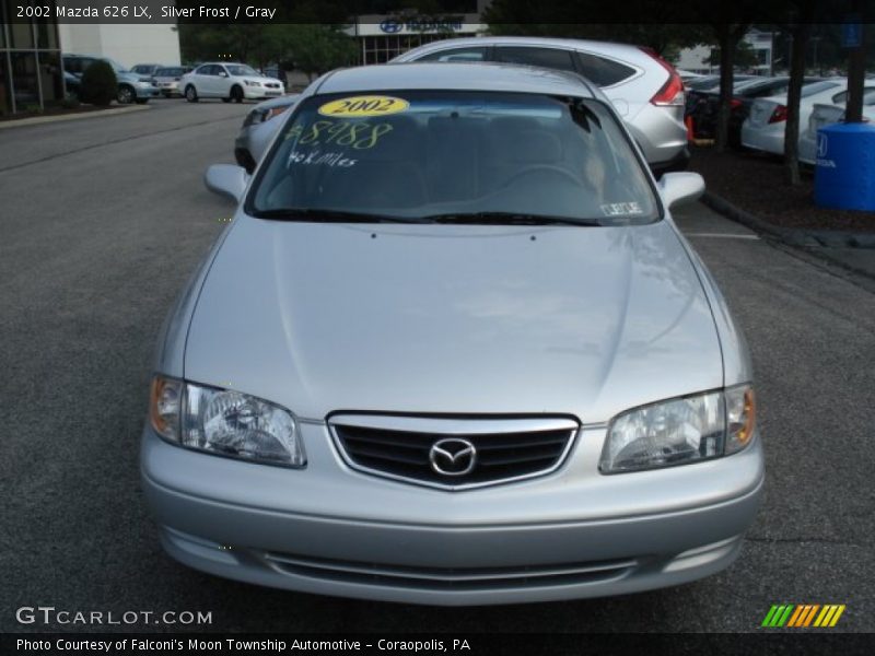 Silver Frost / Gray 2002 Mazda 626 LX