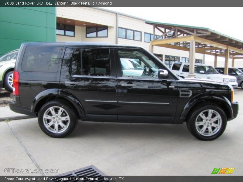 Santorini Black Metallic / Almond 2009 Land Rover LR3 HSE