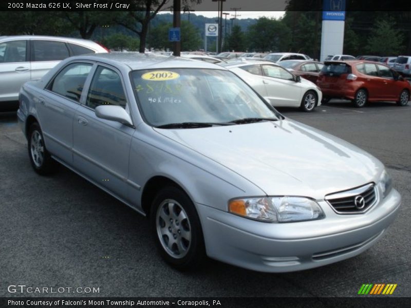 Silver Frost / Gray 2002 Mazda 626 LX