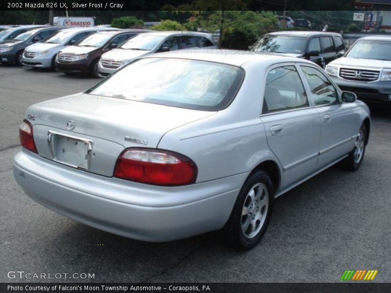 Silver Frost / Gray 2002 Mazda 626 LX