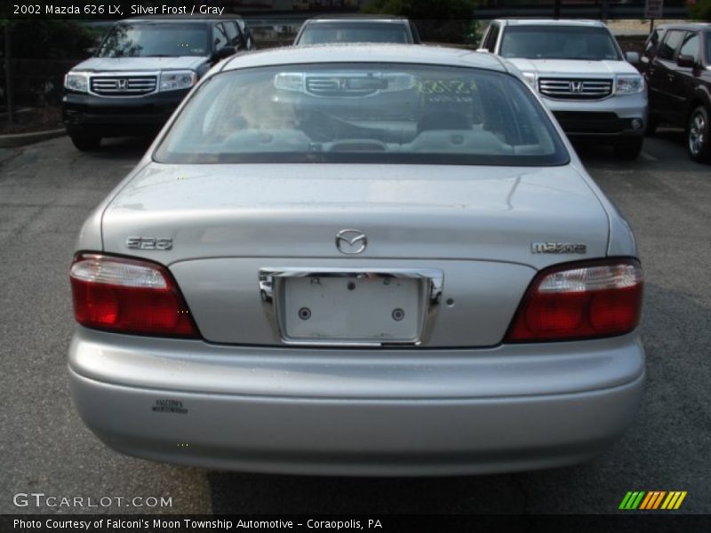 Silver Frost / Gray 2002 Mazda 626 LX