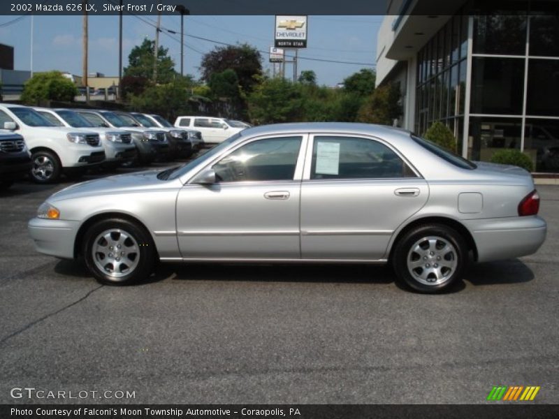 Silver Frost / Gray 2002 Mazda 626 LX