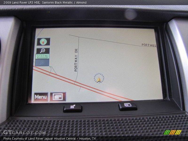 Navigation of 2009 LR3 HSE