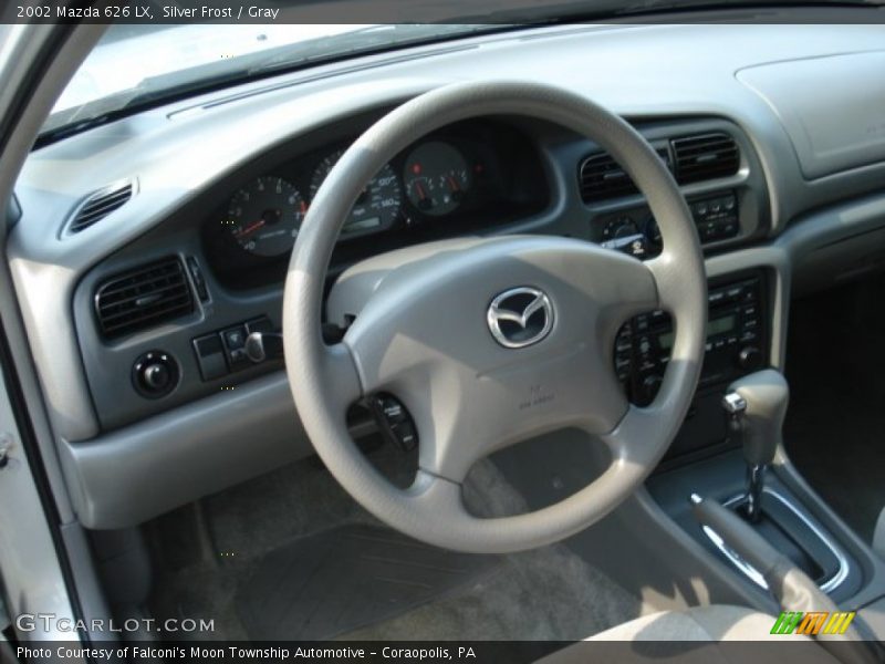 Silver Frost / Gray 2002 Mazda 626 LX