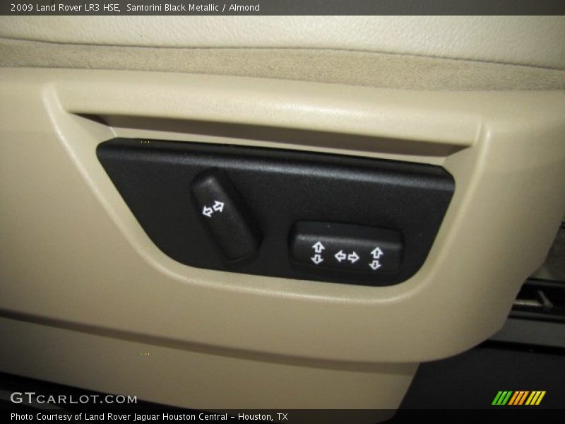 Santorini Black Metallic / Almond 2009 Land Rover LR3 HSE