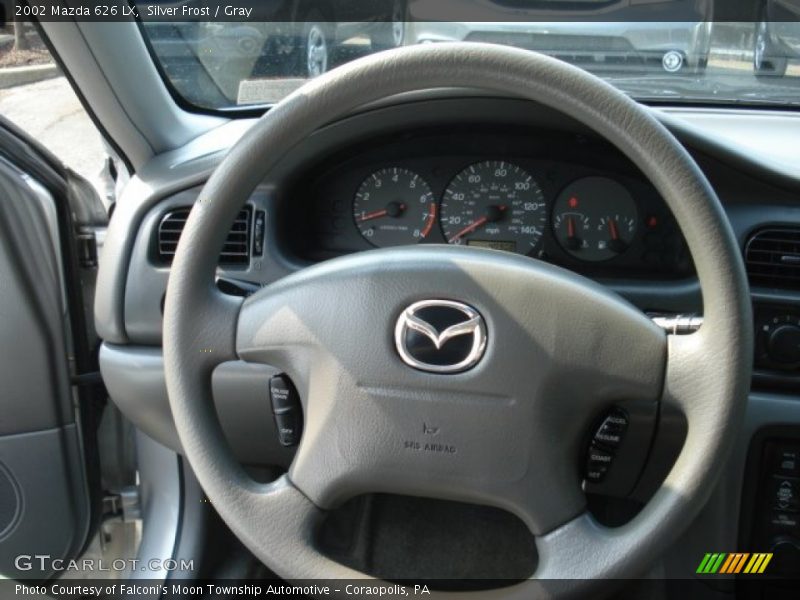 Silver Frost / Gray 2002 Mazda 626 LX