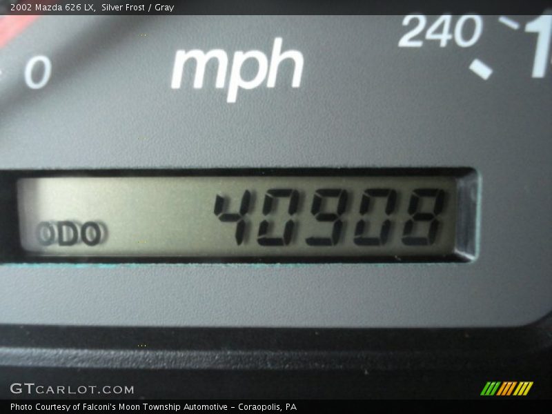 Silver Frost / Gray 2002 Mazda 626 LX