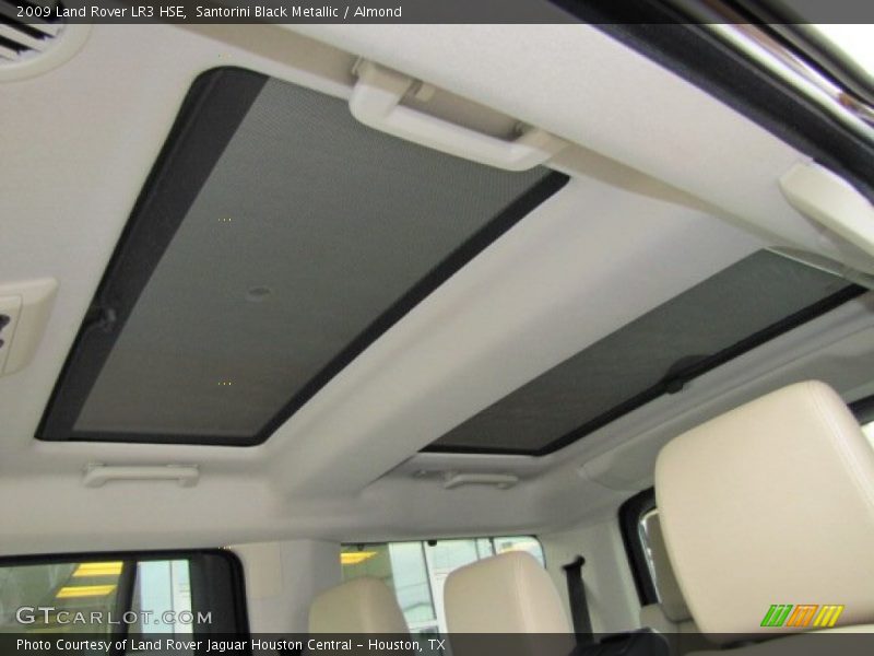 Santorini Black Metallic / Almond 2009 Land Rover LR3 HSE