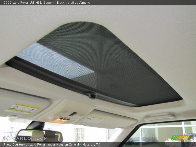 Santorini Black Metallic / Almond 2009 Land Rover LR3 HSE