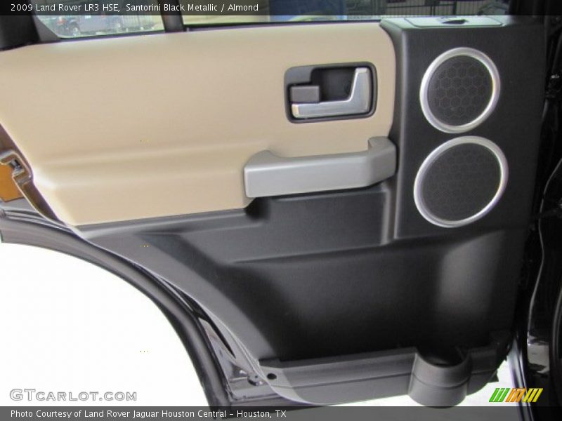 Santorini Black Metallic / Almond 2009 Land Rover LR3 HSE