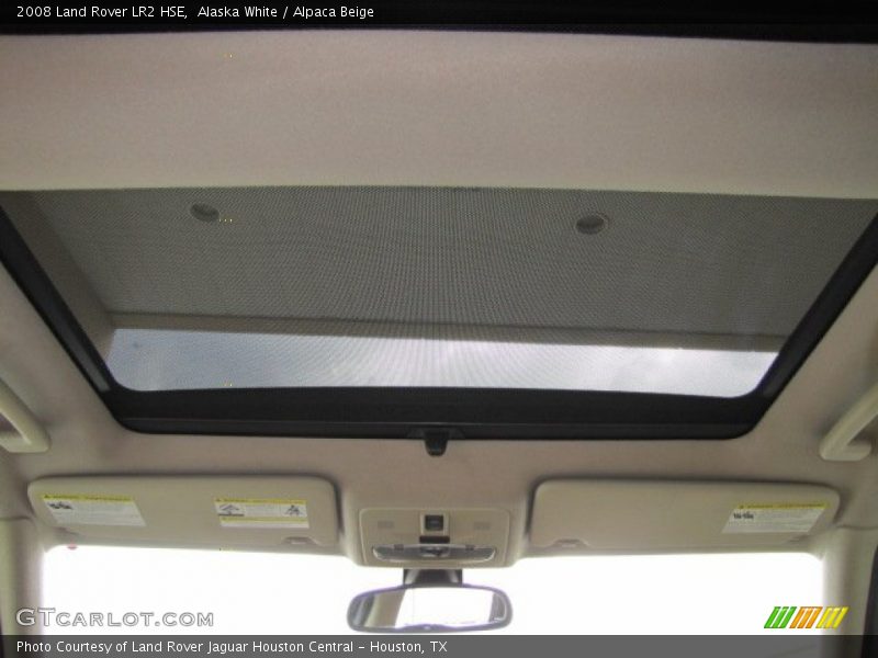 Alaska White / Alpaca Beige 2008 Land Rover LR2 HSE