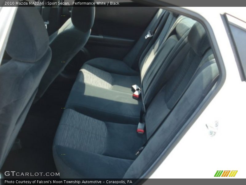 Performance White / Black 2010 Mazda MAZDA6 i Sport Sedan