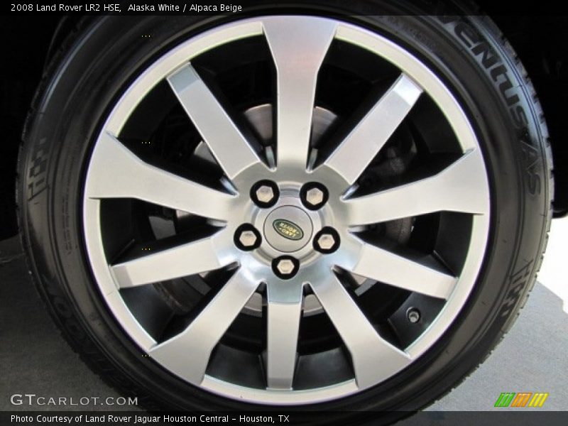Alaska White / Alpaca Beige 2008 Land Rover LR2 HSE