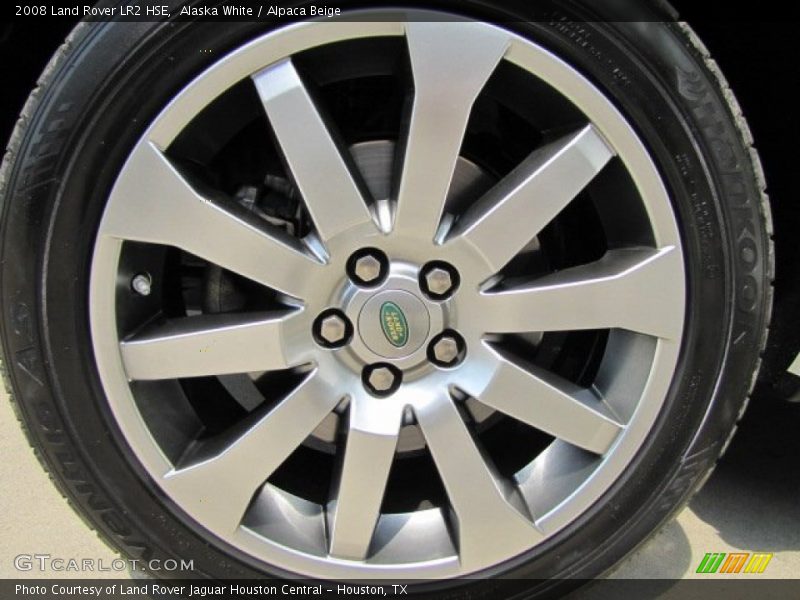 Alaska White / Alpaca Beige 2008 Land Rover LR2 HSE