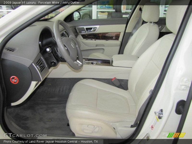 Front Seat of 2009 XF Luxury