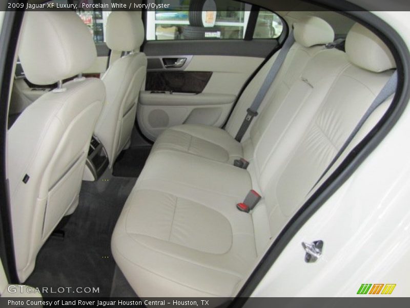Rear Seat of 2009 XF Luxury