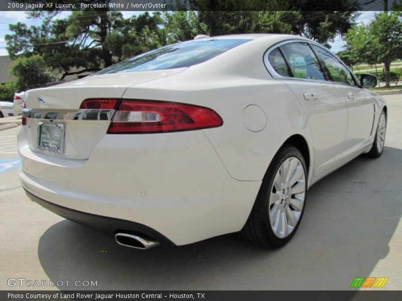 Porcelain White / Ivory/Oyster 2009 Jaguar XF Luxury